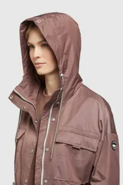 Khujo Vestes De Mi-saison Veste Mi-saison PRAYATA Femme Marron -Magasin D'usine Khujo cadfd62402349c829cf4afc50a94c4d3