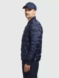 Khujo Vestes De Mi-saison Veste Mi-saison Picco Homme Bleu Marine -Magasin D'usine Khujo cb1ece16c0050eaa3b911abdc8725d08