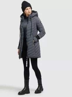 Khujo Manteaux Dhiver Manteau D’hiver Nita Femme Anthracite 12 Khujo Manteaux Dhiver Manteau D’hiver Nita Femme Anthracite -Magasin D'usine Khujo cd8110bf2d487cb7539f782b02216d04