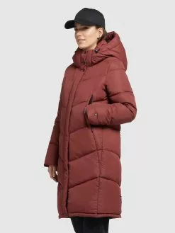 Khujo Manteaux Dhiver Manteau D’hiver Limetta Femme Rouge Rouille -Magasin D'usine Khujo cf6ed998a6b806301092b138d161cfb1