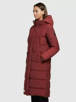 Khujo Manteaux Dhiver Manteau D’hiver Kleo Femme Rouge -Magasin D'usine Khujo d0415a086fd2ad5638672077adc80ba4