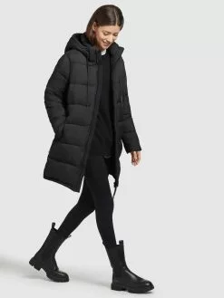 Khujo Manteaux Dhiver Manteau D’hiver Word Femme Noir -Magasin D'usine Khujo d0d075a182186036a1df4e6af09d9e09