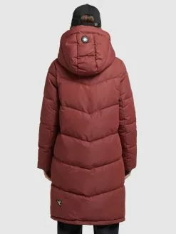 Khujo Manteaux Dhiver Manteau D’hiver Limetta Femme Rouge Rouille -Magasin D'usine Khujo d134535423c869b1f3f4bde3c43a85cd