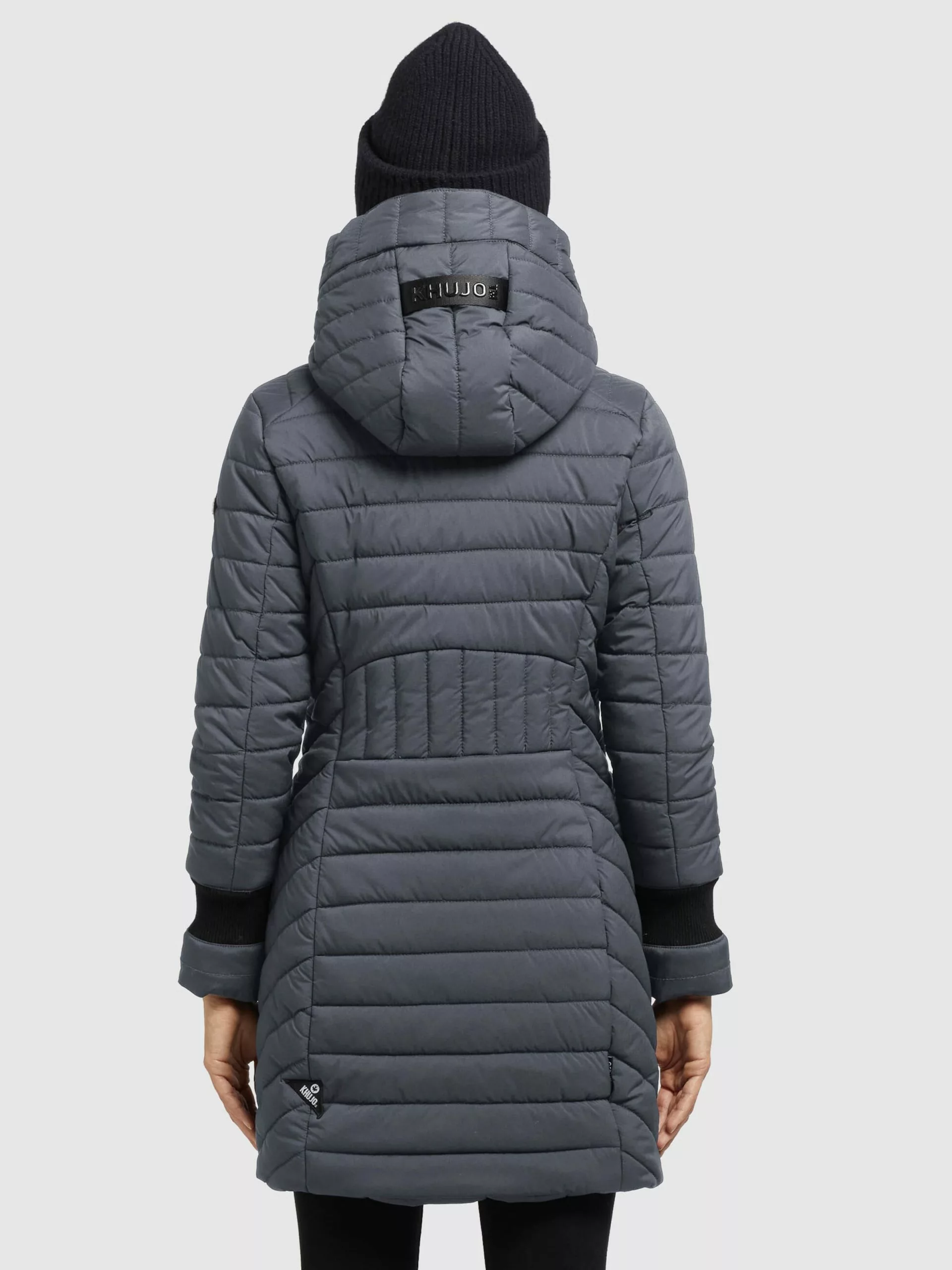 Khujo Manteaux Dhiver Manteau D’hiver Nita Femme Anthracite 6 Khujo Manteaux Dhiver Manteau D’hiver Nita Femme Anthracite – Image 4