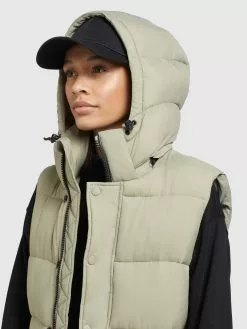 Khujo Vestes Sans Manches Gilet Magneta Femme Vert Pastel -Magasin D'usine Khujo d1cbf7d255a33a8553dc3349bce9f675