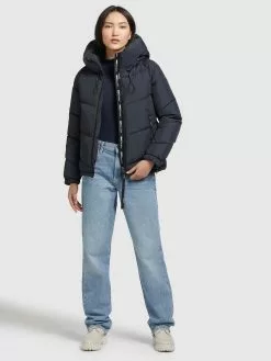 Khujo Vestes Dhiver Veste D’hiver Esila Femme Marine -Magasin D'usine Khujo d1d584f5212f13906749f71d3fec88ae