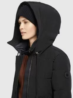 Khujo Manteaux Dhiver Manteau D’hiver Rugg Femme Noir -Magasin D'usine Khujo d47e9a43887c568b17e8efe9a2b7fa0e