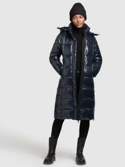 Khujo Manteaux Dhiver Manteau D’hiver Tonka Femme Bleu Foncé -Magasin D'usine Khujo d495f39dcd2bed7d8f7aef8d4669c011
