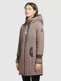 Khujo Manteaux De Mi-saison Manteau Mi-saison Jerry Femme Violet Clair -Magasin D'usine Khujo d7dbdefdbe4d2233c6f8a8b59234db65