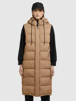 Khujo Vestes Sans Manches Gilet Tourin Femme Noisette 11 Khujo Vestes Sans Manches Gilet Tourin Femme Noisette -Magasin D'usine Khujo d7e75fa44e50eeda6049fa07e71760d7