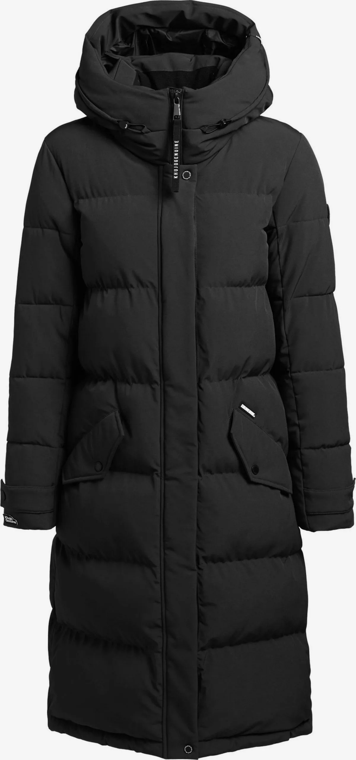 Khujo Manteaux Dhiver Manteau D’hiver Dakota Femme Noir 3 Khujo Manteaux Dhiver Manteau D’hiver Dakota Femme Noir