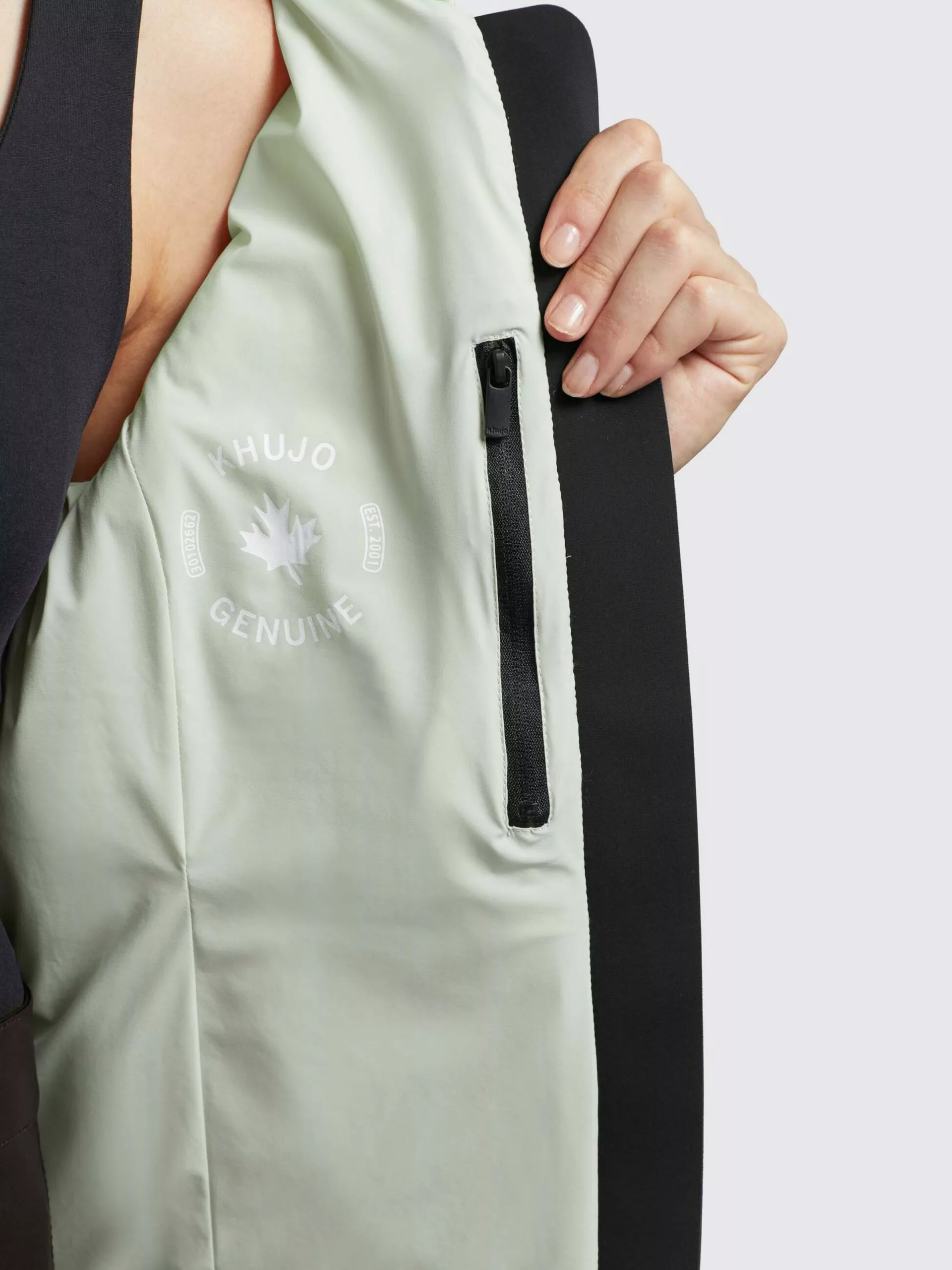 Khujo Vestes De Mi-saison Veste Mi-saison MAUDE MATT Femme Vert 10 Khujo Vestes De Mi-saison Veste Mi-saison MAUDE MATT Femme Vert – Image 8