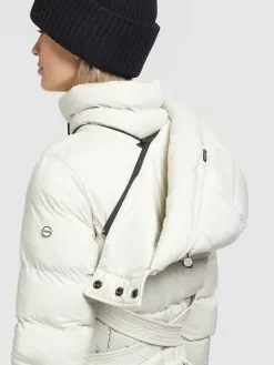 Khujo Manteaux Dhiver Manteau D’hiver OLALLA MATT Femme Blanc Cassé -Magasin D'usine Khujo dc99dca23e4e9b35bfdde8c93f5db436