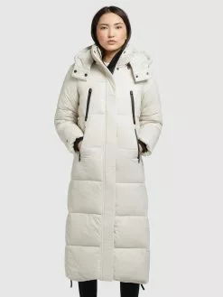 Khujo Manteaux Dhiver Manteau D’hiver Melona Femme Blanc Perle -Magasin D'usine Khujo dcc5281dc4b194ceb8d4a01a594461c7