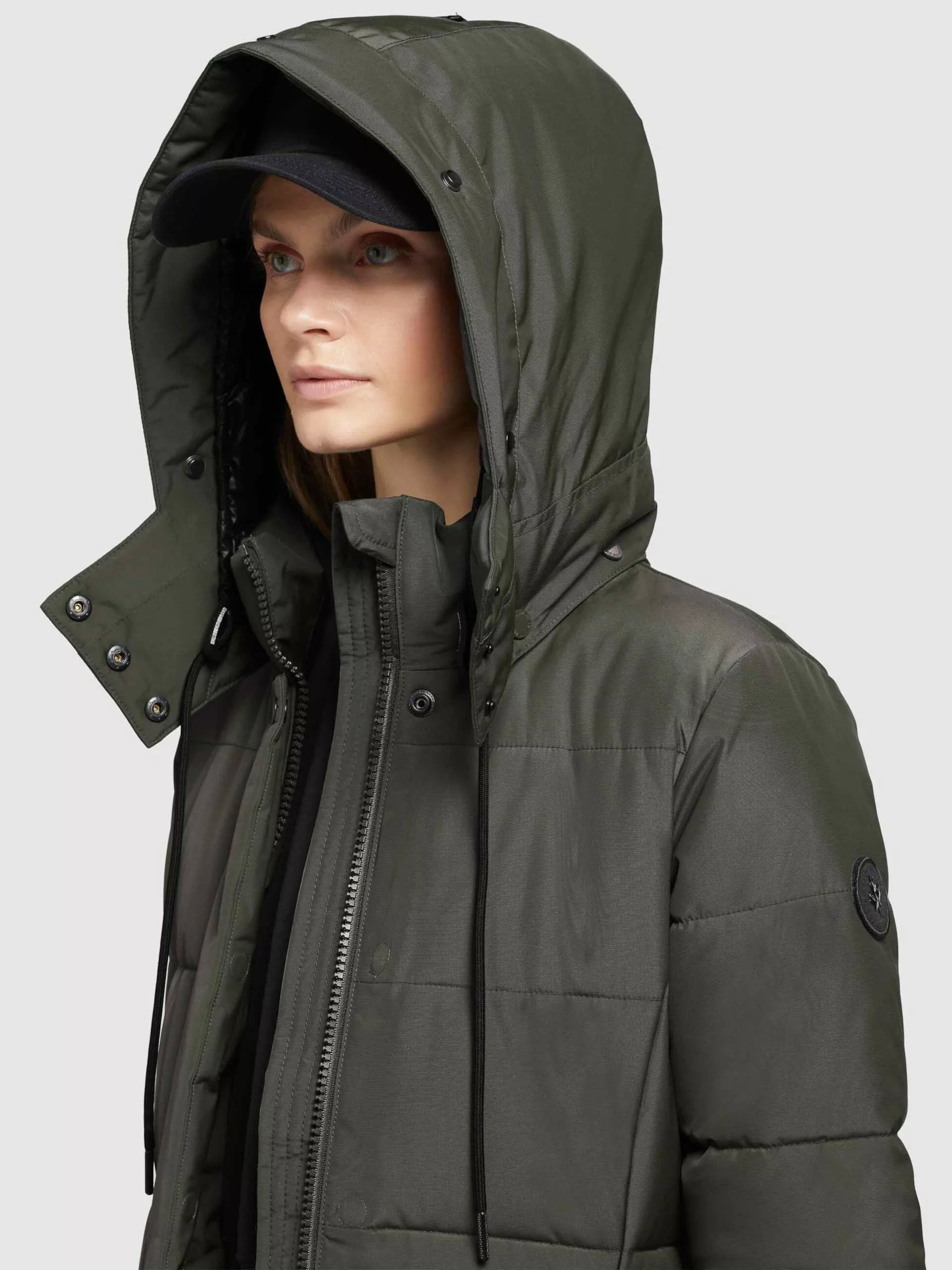 Khujo Manteaux Dhiver Manteau D’hiver Cliv Femme Vert Foncé 9 Khujo Manteaux Dhiver Manteau D’hiver Cliv Femme Vert Foncé – Image 7