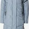 Khujo Manteaux Dhiver Manteau D’hiver Sonje Femme Bleu Clair