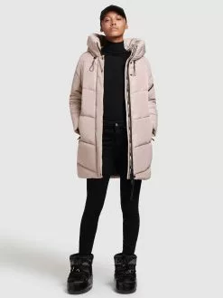 Khujo Vestes Dhiver Veste D’hiver Jordis Femme Rose Clair -Magasin D'usine Khujo dff99c4e388476111dda47b195232d9b