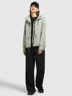 Khujo Vestes De Mi-saison Veste Mi-saison BLAIR Femme Vert Pastel -Magasin D'usine Khujo dffdd1c32c8e18907ecd1239d5495089