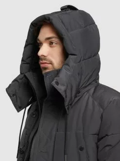 Khujo Vestes Dhiver Veste D’hiver Primero Homme Gris Foncé -Magasin D'usine Khujo e00c0404a9e3e434440b3788ec21ab13