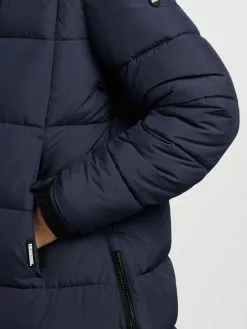 Khujo Manteaux Dhiver Manteau D’hiver Youma Femme Bleu Marine -Magasin D'usine Khujo e059a8a88d0bd125e13e203644f83aad