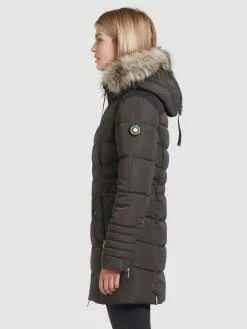 Khujo Manteaux Dhiver Manteau D’hiver Amaray Femme Anthracite -Magasin D'usine Khujo e1027dbb4bc98207d6a6dc8746d3ef39