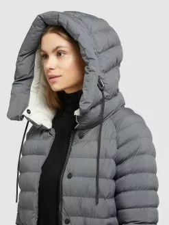 Khujo Manteaux Dhiver Manteau D’hiver Niana Femme Anthracite -Magasin D'usine Khujo e20bc6db7cccb60cd88fa1eef681789e