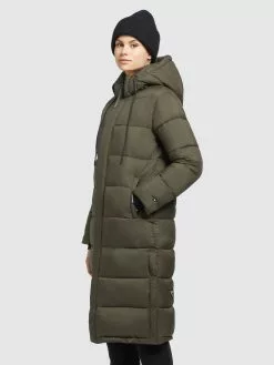 Khujo Manteaux Dhiver Manteau D’hiver Julina Femme Kaki -Magasin D'usine Khujo e61a770c8240f6d6ae0f734734e5b76a