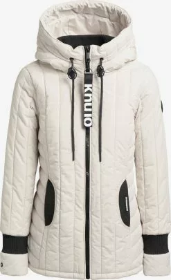Khujo Vestes De Mi-saison Veste Mi-saison Tweety Femme Blanc Cassé