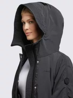Khujo Manteaux De Mi-saison Manteau Mi-saison Silica Femme Noir 16 Khujo Manteaux De Mi-saison Manteau Mi-saison Silica Femme Noir -Magasin D'usine Khujo e8ad340be2923fa76fdfdfa4374b471f