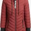 Khujo Manteaux Dhiver Manteau D’hiver Nita Femme Rouge Foncé -Magasin D'usine Khujo e9302f80f98052cd39bfb24468e2e934