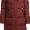 Khujo Manteaux Dhiver Manteau D’hiver SHIMANTA2 Femme Rouge Foncé -Magasin D'usine Khujo e94d260e84fd262a955d2e51d4726ef7