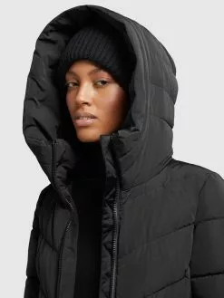 Khujo Manteaux Dhiver Manteau D’hiver Formin Femme Noir -Magasin D'usine Khujo ed8ee95ede0ffa7f1f50845f0f641093