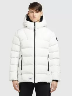 Khujo Vestes Dhiver Veste D’hiver Sumo Homme Blanc -Magasin D'usine Khujo ee36bb6a4ded35cf18d41aacc8f7ccd6