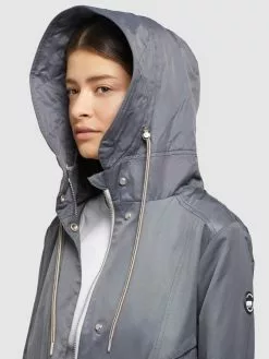 Khujo Parkas Parka Mi-saison ONDA2 Femme Bleu-gris 14 Khujo Parkas Parka Mi-saison ONDA2 Femme Bleu-gris -Magasin D'usine Khujo ee530576a8e528a0b18ded400b300ddc