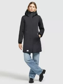 Khujo Manteaux Dhiver Manteau D’hiver Blossom Femme Noir -Magasin D'usine Khujo eea2453297e80212cbf476242d438cfd