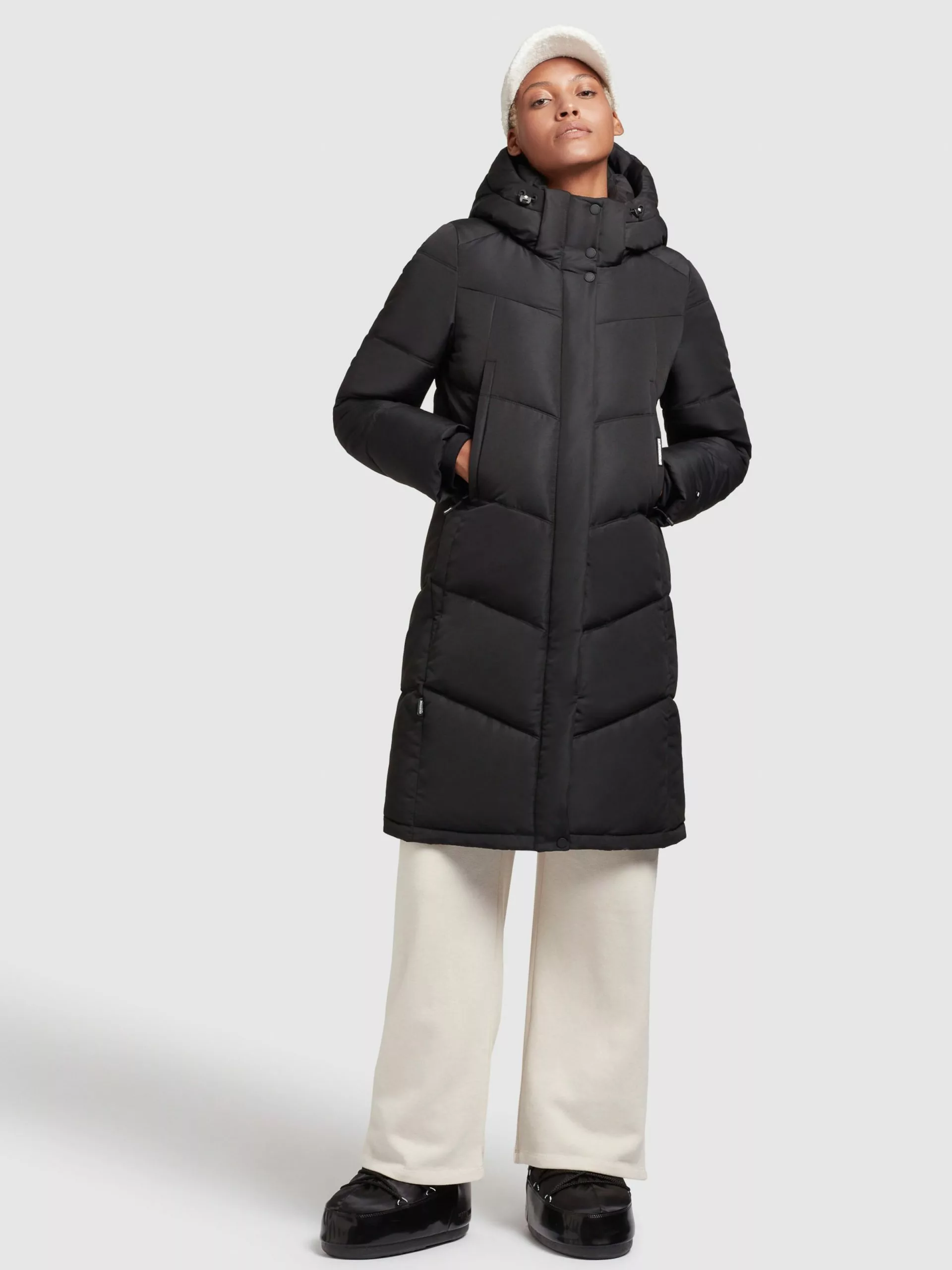 Khujo Manteaux Dhiver Manteau D’hiver Limetta Femme Noir 4 Khujo Manteaux Dhiver Manteau D’hiver Limetta Femme Noir – Image 2