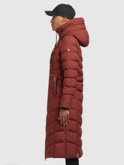 Khujo Manteaux Dhiver Manteau D’hiver Ingram Femme Rouge Rouille -Magasin D'usine Khujo f0428372e99ec323c5247b69142ac016