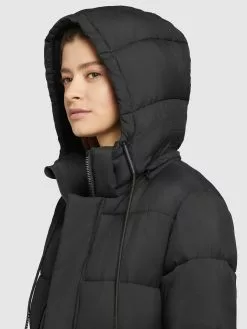 Khujo Manteaux Dhiver Manteau D’hiver Word Femme Noir -Magasin D'usine Khujo f09453150496f5a369bb16395ca26843