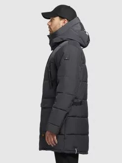 Khujo Vestes Dhiver Veste D’hiver Vivas Homme Gris Foncé -Magasin D'usine Khujo f290bb8de8dd030b67983b665be2a3b5