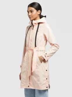Khujo Manteaux De Pluie Manteau Mi-saison ALECIA Femme Abricot -Magasin D'usine Khujo f3f5ddba227ddd422f301331c3321f20