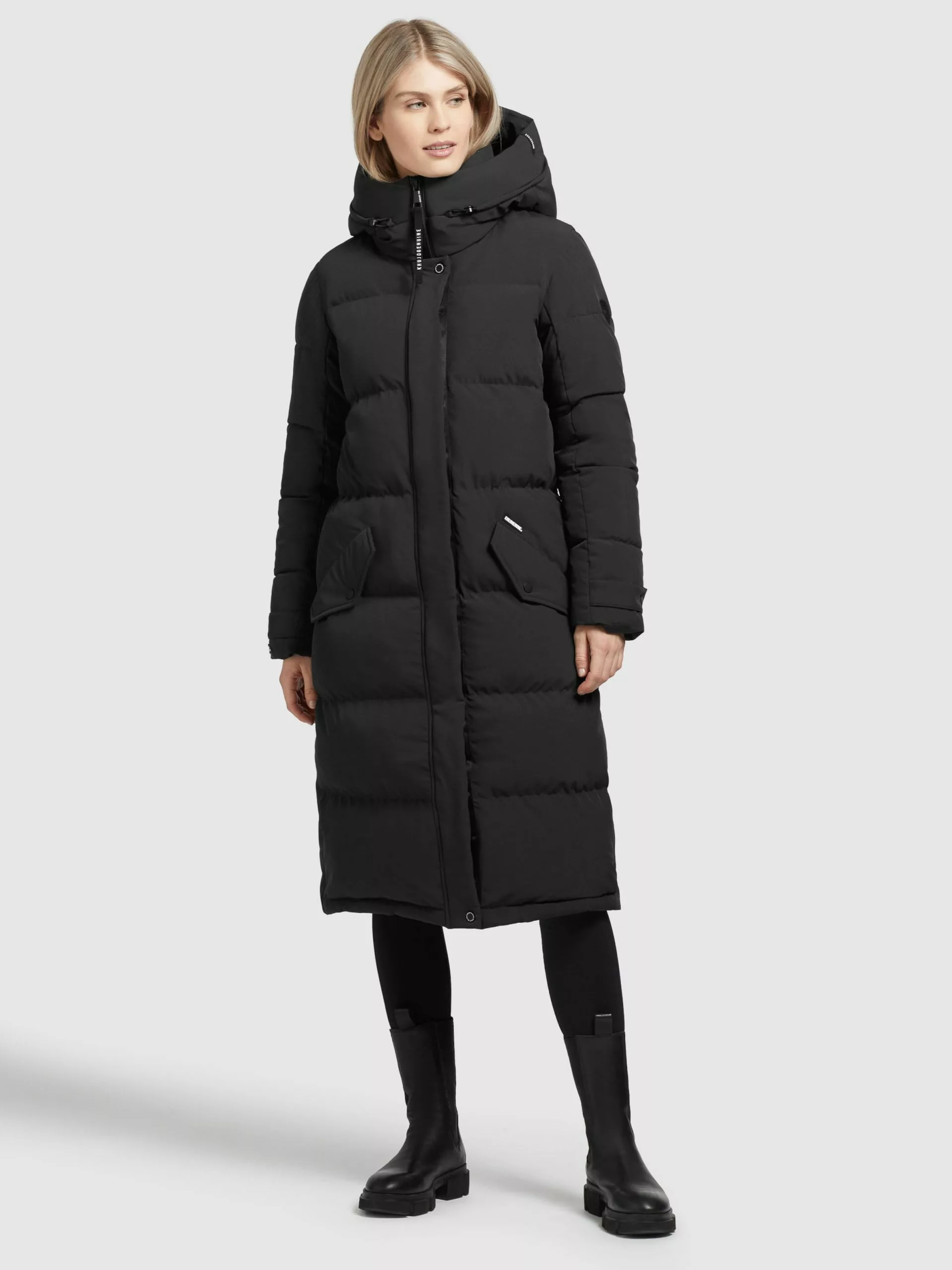 Khujo Manteaux Dhiver Manteau D’hiver Dakota Femme Noir 5 Khujo Manteaux Dhiver Manteau D’hiver Dakota Femme Noir – Image 3