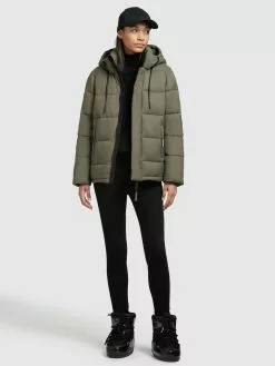 Khujo Vestes Dhiver Veste D’hiver Evona Femme Kaki 15 Khujo Vestes Dhiver Veste D’hiver Evona Femme Kaki -Magasin D'usine Khujo f492f81aeca596f08d97909af7219bf5