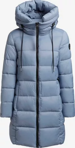 Khujo Manteaux Dhiver Manteau D’hiver Tuula Femme Bleu Fumé