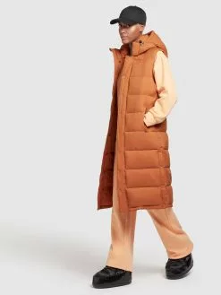 Khujo Vestes Sans Manches Gilet Magneta Femme Orange -Magasin D'usine Khujo f5eb0fa39b2306d61a0f3fdbe6cbef2e