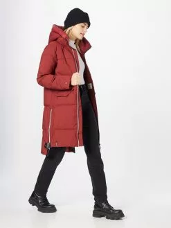 Khujo Manteaux Dhiver Manteau D’hiver Aniva Femme Rouge Carmin -Magasin D'usine Khujo f668ec8bd8bb8a79ad8c9a7369f8b794