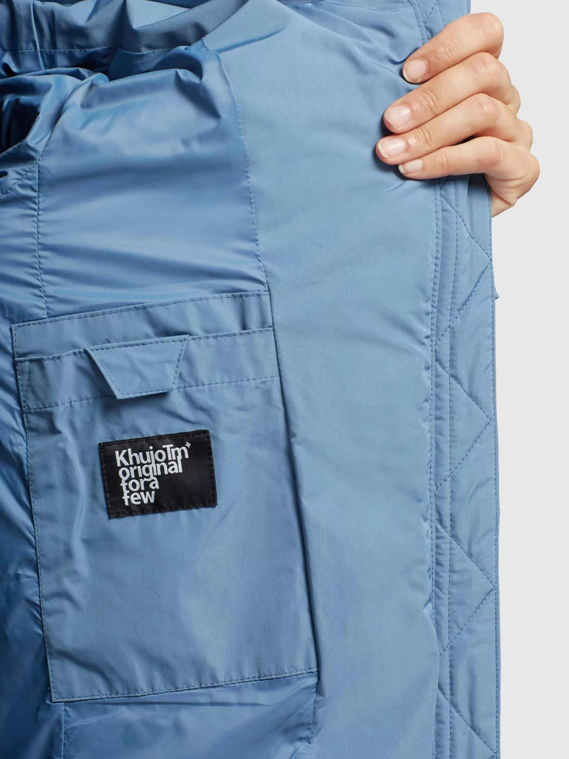 Khujo Manteaux Dhiver Manteau D’hiver Ayleena Femme Bleu Clair 10 Khujo Manteaux Dhiver Manteau D’hiver Ayleena Femme Bleu Clair – Image 8