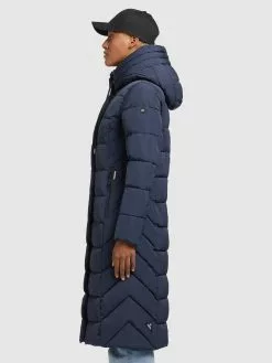 Khujo Manteaux Dhiver Manteau D’hiver Gamber Femme Bleu Foncé -Magasin D'usine Khujo facef51f1608b2657894b23b812a1aae