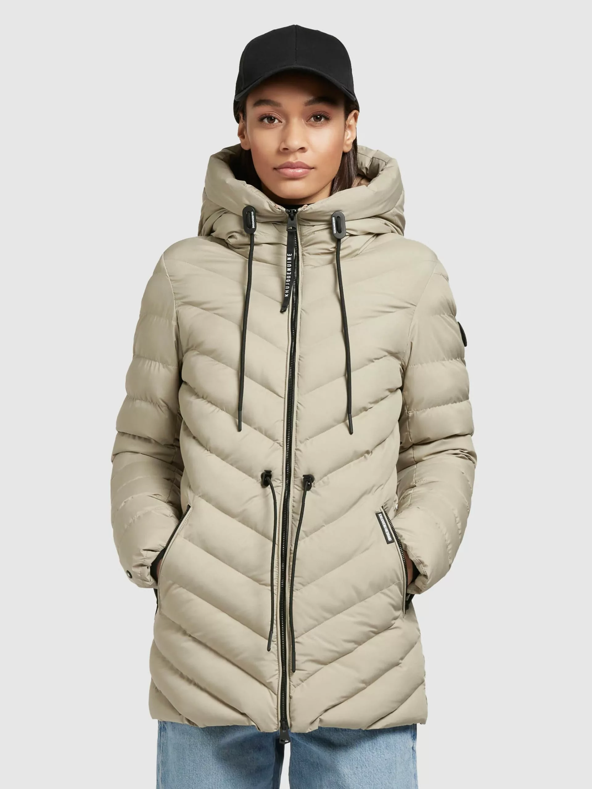 Khujo Vestes De Mi-saison Veste Mi-saison Noomi Femme Vert Pastel 4 Khujo Vestes De Mi-saison Veste Mi-saison Noomi Femme Vert Pastel – Image 2