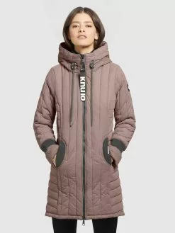 Khujo Manteaux De Mi-saison Manteau Mi-saison Jerry Femme Violet Clair -Magasin D'usine Khujo ff94939e0bbde8f6da66f0a8c193fd7a