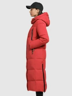 Khujo Manteaux De Mi-saison Manteau Mi-saison Melona Femme Rouge -Magasin D'usine Khujo 09dea1697e0191a8d7e48396dfeaea3c